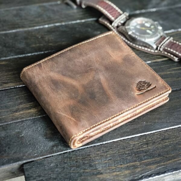 Markante Leder Geldbörsen für Herren