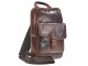 Crossbody Bag Leder 21x32cm &quot;Rugged&quot; teak brown
