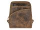 Rucksack Leder 28x34cm "Vintage" antikbraun