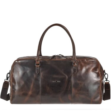 Greenburry Reisetasche Newport Leder Weekender – Leder coffee