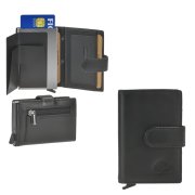 Karten Portemonnaie Herren Damen RFID mit Münzfach...