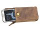 G&uuml;rteltasche Leder 17x9cm mit Handyfach
