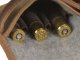 Munitionstasche Leder 10x11cm 6er &quot;Vintage Hunting&quot; antikbraun