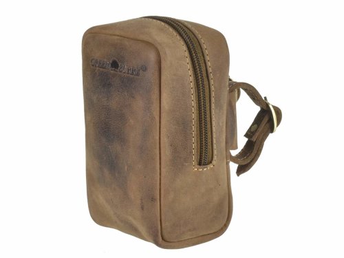 Sacoche De Selle Greenburry Vintage En Cuir Marron 8x13x7cm - Neuve, Pour Vélo Classique