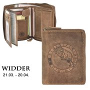 Leather wallet Aries