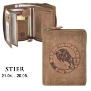 Leather wallet Taurus