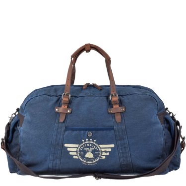 Reisetasche Canvas 65x32cm Aviator Blue Edition blau