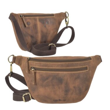 Greenburry Vintage Ledergürteltasche – Handgefertigte Hüfttasche Mit Dornschließe, 17,5 X 5 X 10,5 Cm Greenburry Vintage Ledergürteltasche – Handgefertigte Hüfttasche Mit Dornschließe, 17,5 X 5 X 10,5 Cm