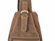 Crossbody Bag Leder 20x40cm &quot;Vintage&quot; antikbraun