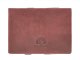 Magic Wallet Portemonnaie Leder 10x7cm mit M&uuml;nzfach &quot;Vintage&quot; rusty red